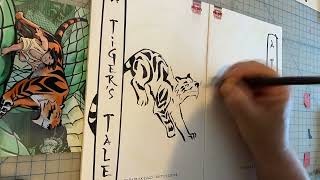 A Tiger’s Tale: Sketch Cover