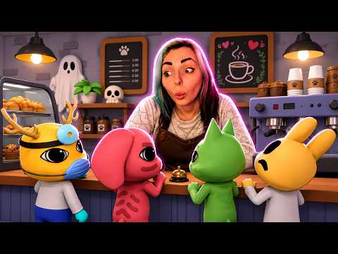 I DISCOVERED A CAFE in ANIMAL HOSPITAL??