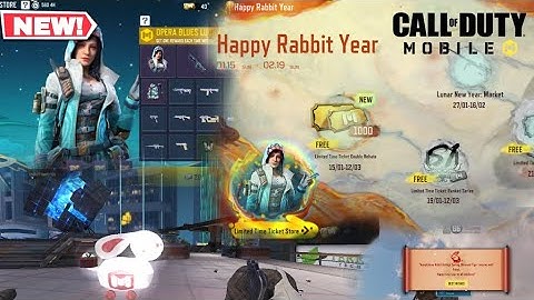 *NEW* Happy Rabbit Year Event in Season 1 2023 COD Mobile Battle Royale | Solo Vs Squads
