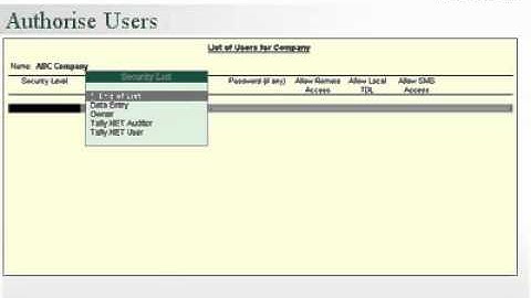 Configure SMS in Tally.ERP 9 Accounting Software