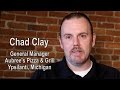 Chad Clay, Aubrees Pizza &amp; Grill Testimonial for Northern Pizza Equipment