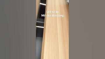 Led tủ áo - mở cửa đèn sáng #led_ats  #led_nội_thất