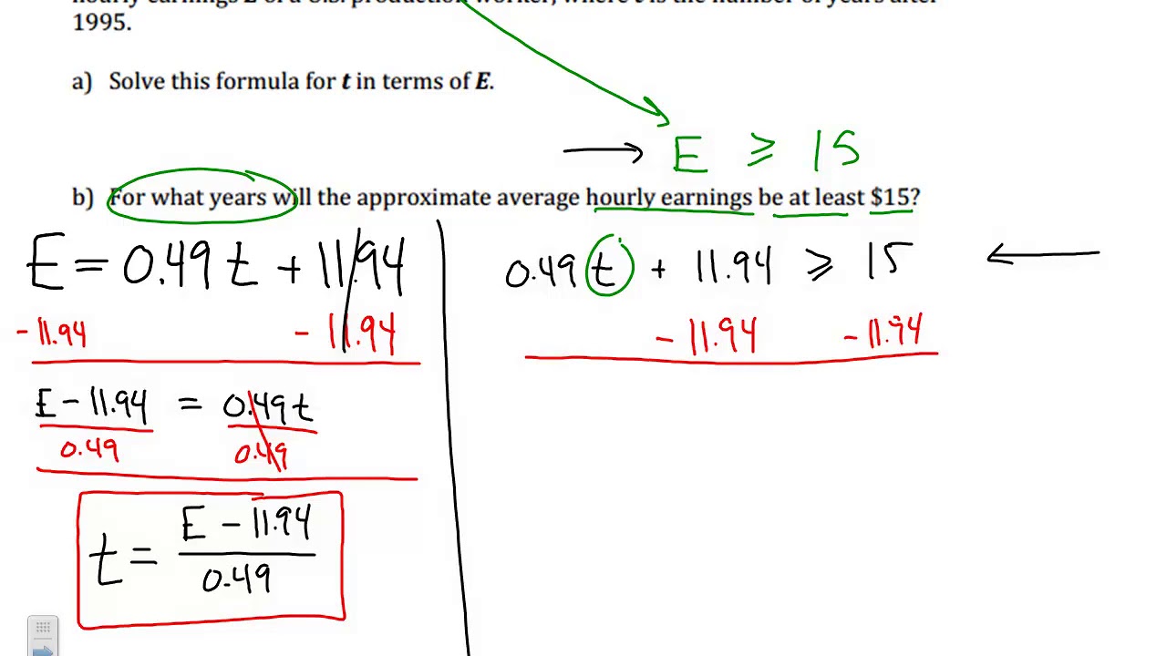 MAT 097 Practice Final Problem #5 SOLUTION - YouTube
