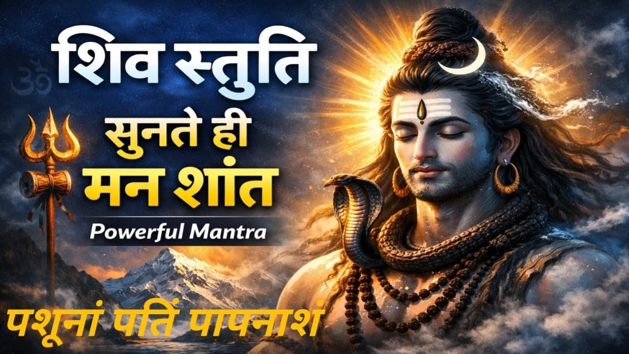 Shiv Stuti | पशूनां पतिं पापनाशं | Pashunam Patim Pap Nasam | Powerful Shiv Stotram | Mahadev Bhakti