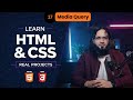 CSS Media Query #htmlcsstutorial