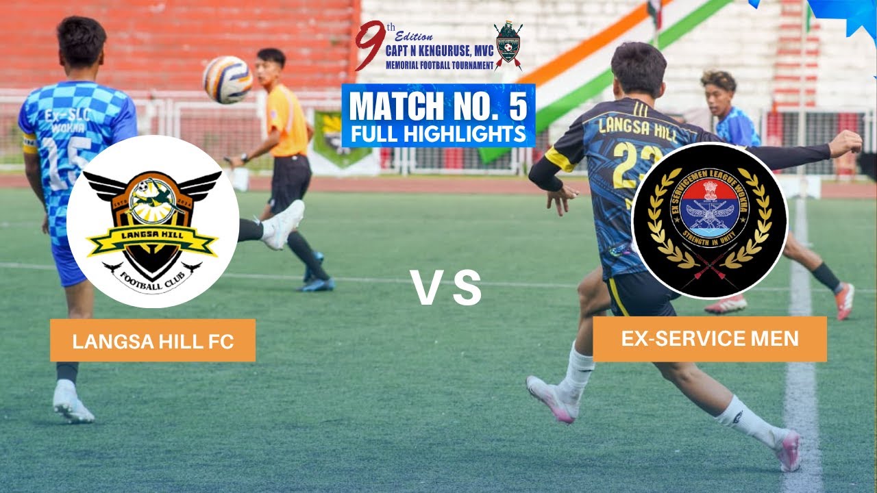 Langsa Hill FC (Mon) 🆚 Ex Servicemen League Club (Wokha) | Match 5
