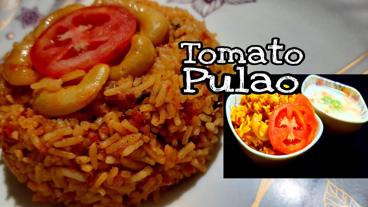 Mumbai Special Tomato Pulao|| Tomato Rice || Onepot Rice Recipe || Easy ...