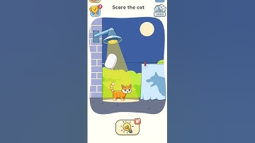 DOP5: scare the cat #dop5allstages #gamelevel #shortfeed #viralgame #trending #ytshortsp