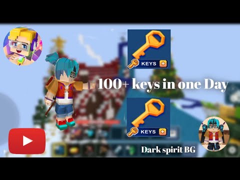 how to grind keys in 1day (Blockman go) (Bed war)