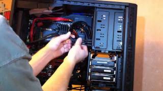 vZilla cable management and finishing touches time-lapse