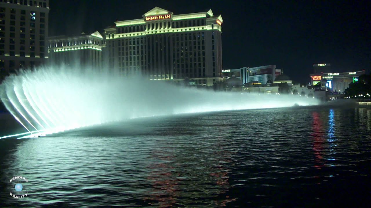 Celine Dion Bellagio Fountains Performance YouTube
