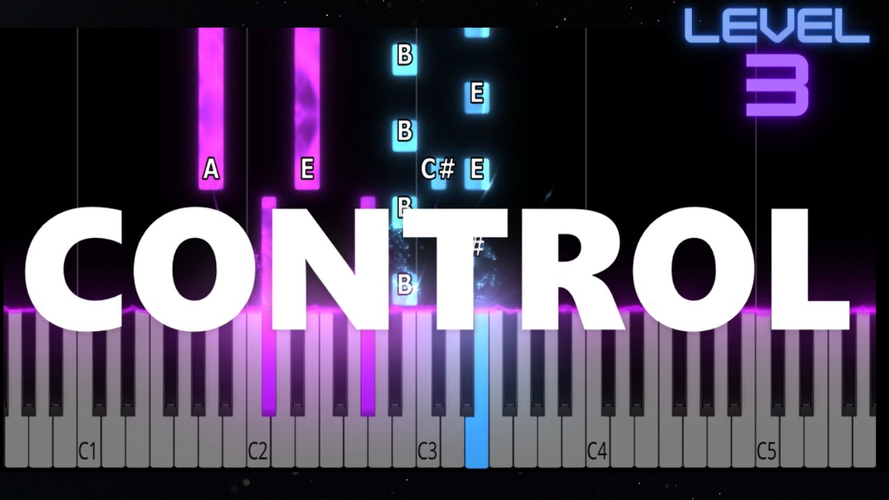 Control - Zoe Wees - INTERMEDIATE Piano Tutorial
