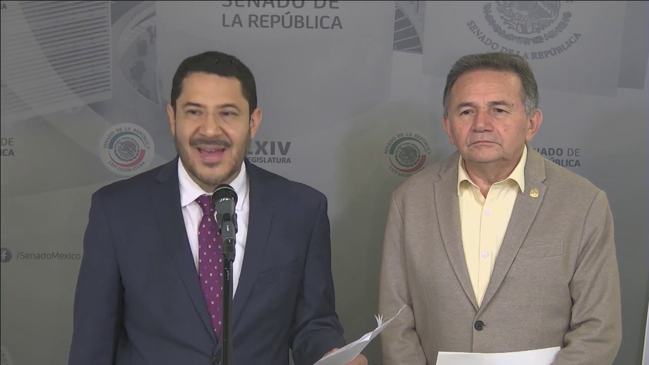 Conferencia de los senadores Martí Batres y José Luis Pech senador kahulugan