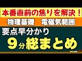 【大学受験・定期テスト対策用まとめ】短時間で一気に総復習！～物理基礎範囲 電磁気編～