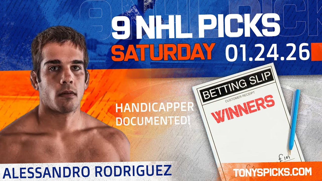 NHL Picks and Predictions, Saturday 1/24/26 The Look Ahead Show