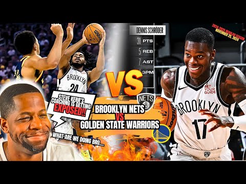 The Golden State Warriors Are Getting EXPOSED!!! What's Going On?!?! Warriors Vs Nets |REACTION!!