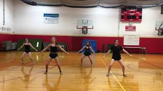 MHS Pom tryout dance