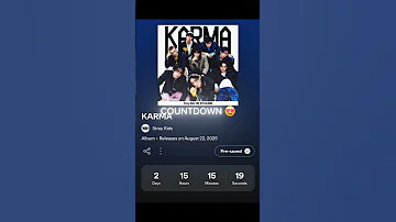 KARMA STRAY KIDS 4TH ALBUM IS ALMOST HERE Finalcountdown Straykids Kpop 