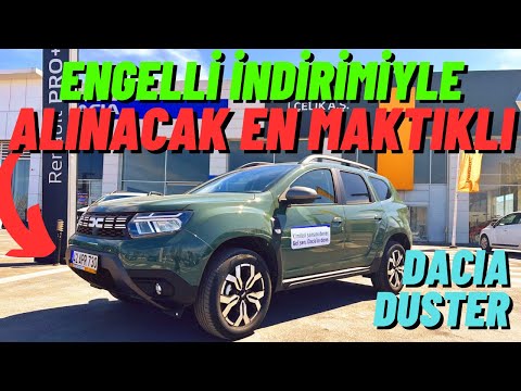 Dacia Duster 2023 Yeni Kasa Otomatik Vites İnceleme  Engelli İndirimiyle Alınabilir En Ekonomik Araç