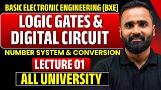 Full Logic Gates and Digital Circuit|Number System and Conversion|Lecture 01|Pradeep Giri Sir News
