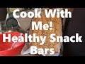 Cook With Me | Healthy Energy Bars | Vegan Snack Bars | #WithMe