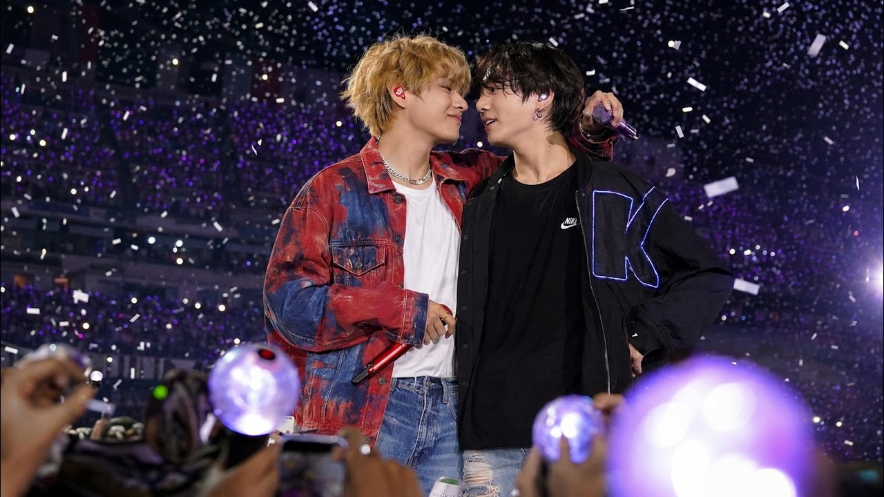 Taehyung and Jungkook's Taekook Butter Moment | BUSAN ARIRANG D1