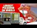 Visiting America’s LARGEST Pizzeria on Wheels! | News Bites