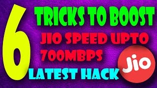 6 NEVER SEEN BEFORE JIO HACKS TO BOOST/INCREASE SPEED UPTO 700! Latest November 19 hacks! TechStock screenshot 3