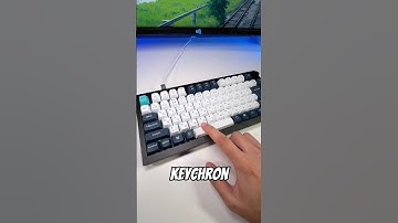 HOW is this keyboard SO GOOD?! 😳 #mechanicalkeyboard #customkeyboard #keyboard #keychron