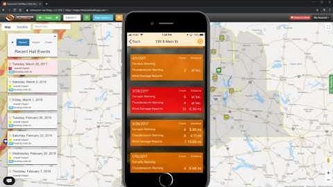 Search NOAA Wind Reports By Address
