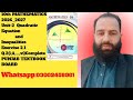 10Math 2026_2027 Unit No.2 Exercise .No 2.1 Q.no2 with Sir Allahrakha 