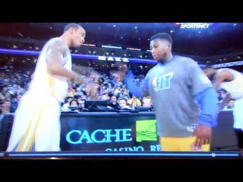 Monta Ellis And Nate Robinson's Epic Handshake