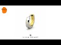 ライオンハート LION HEART カッティング フープ ピアス サージカルステンレス コンビネーション メンズ ブランド
