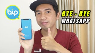 REVIEW LENGKAP!! Cara Menggunakan APLIKASI BIP MESSENGER Saingan Whatsapp,  Telegram, dan Signal