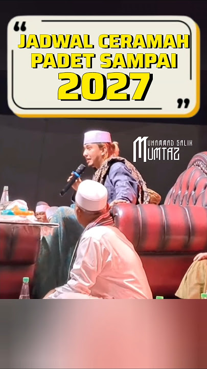 JADWAL CERAMAH HABIB BAHAR PENUH SAMPAI 2027 🔥 #habibbahar #habibbaharbinsmith