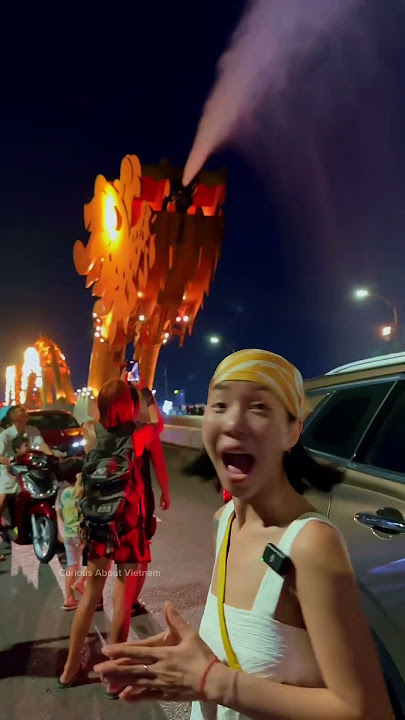 A Weekend Custom at Danang’s Fire-Breathing Dragon Bridge | Vietnam Travel Tips
