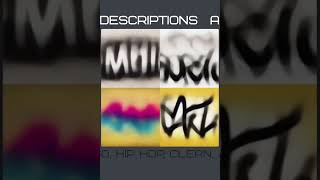 Ai Generates - Graffiti, Music Logo, Hip Hop, Clean, 4K