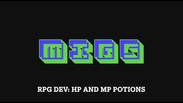 Python Pygame || RPG Dev: HP and MP Potions