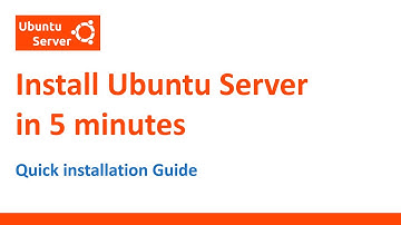 Install Ubuntu Server in 5 minutes - A quick guide install