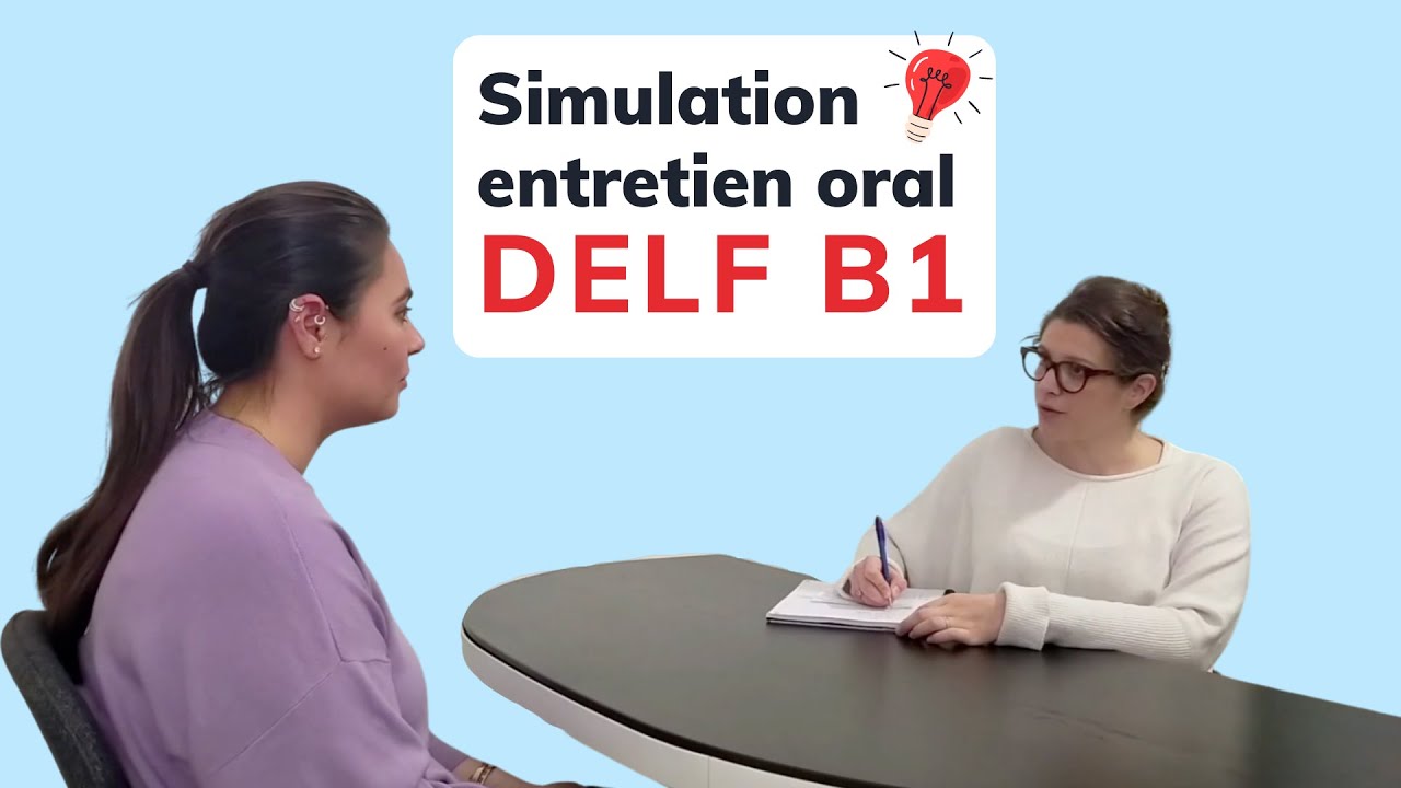 DELF B1   Speaking Test Simulation   Exercise 1