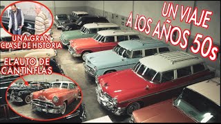 Un Garage de los años 50s solo autos de colección UNICOS