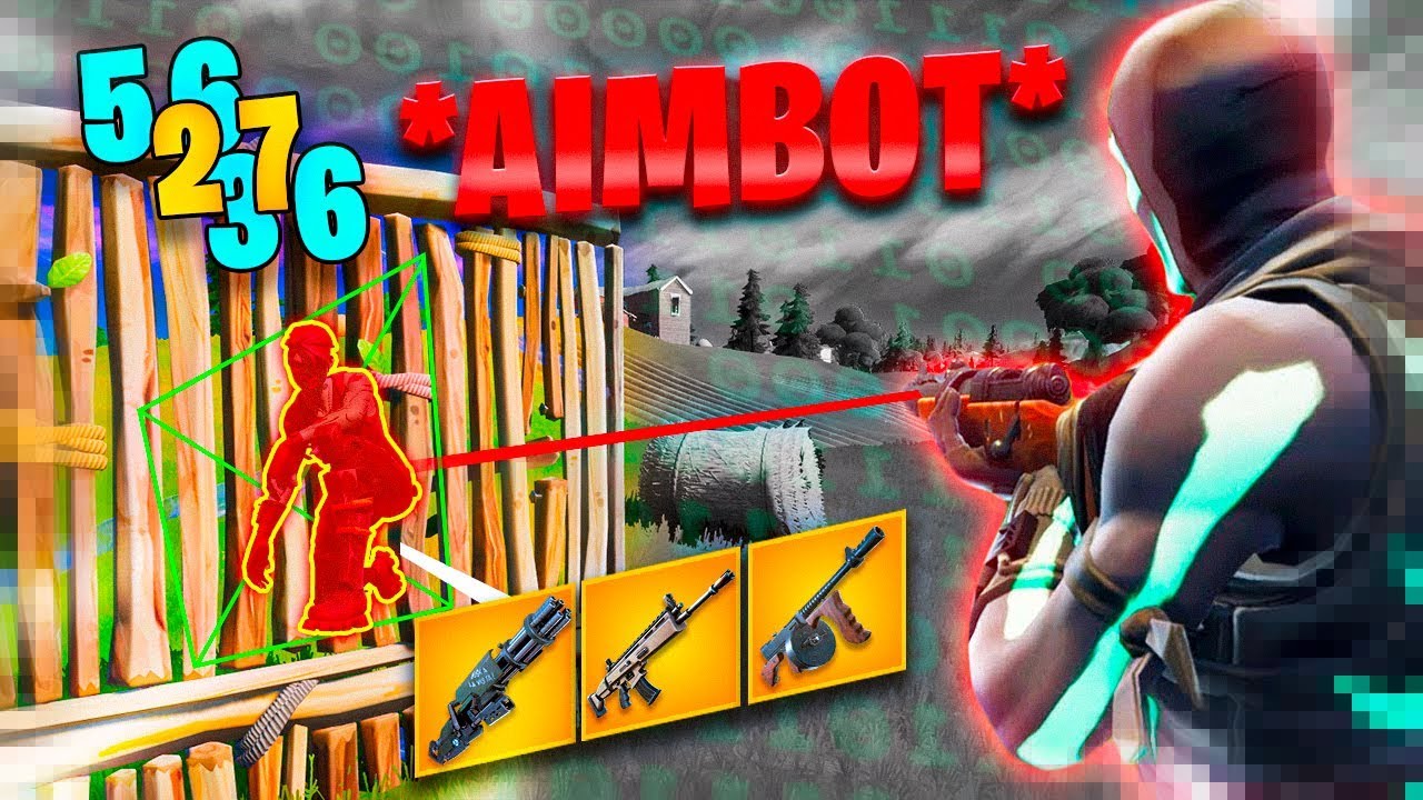 using aimbot in fortnite