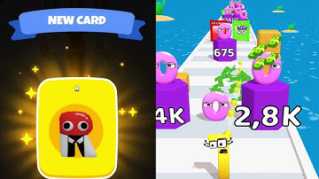 MERGE ALPHABET & NUMBER LORE Monster Fusion Merge Battle GamePlay - iOS, Android Part 2