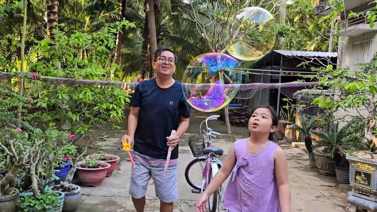 🎈🫧 Cậu 3 làm bong bóng khổng lồ ❤️ Xí Muội Family Tập 335