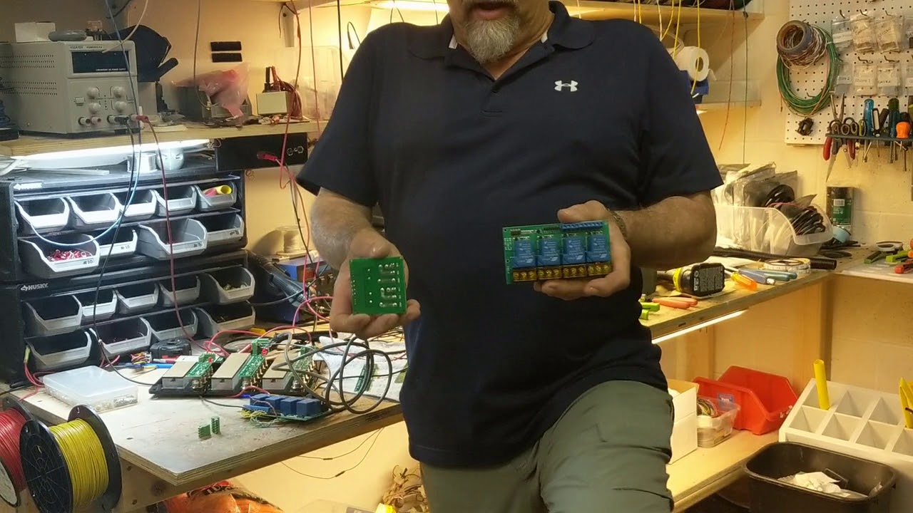 AC DC marine electrical board for instrument panel - YouTube