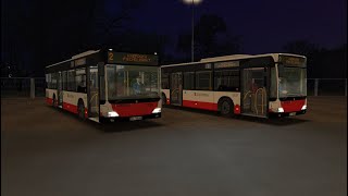 OMSI 2 Mercedes Citaro FL Cosepuri 2137 2138 ex HochBahn Map Krefrath Line Betrieb. Fischelmarkt