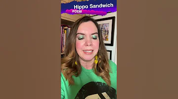 Recipe for A Hippopotamus Sandwich. A Poem.