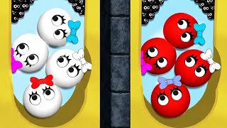🐕Hungry Balls 1Q: 1,333,333 🆚 Lucky Balls & Draw 2 smash Gameplay Walkthrough #hungryballs part 105 screenshot 2