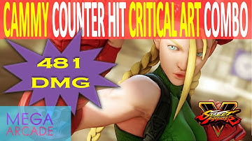 STREET FIGHTER V (BETA PHASE 2) Cammy 481 V-TRIGGER Super COMBO