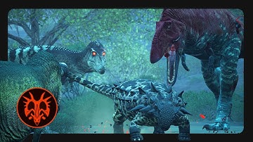 TLC Ano Holds Its Ground (Bonus FIght at End) | Ano vs Titan & 2 Sub-Rexes (Path of Titans Official)